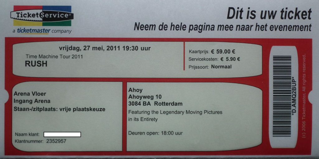 Rush_Rotterdam_2011_Ticket.JPG, mai 2011 Rush_Rotterdam_2011_Ticket.JPG
